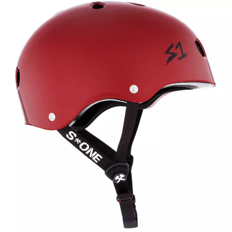 Skateboard helmet S-One LIFER BLOOD RED 2024 