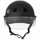 Skateboard helmet S-One Lifer Visor Black Matte 2024 