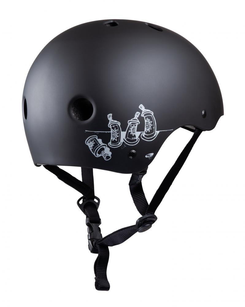 Skateboard helmet Pro-tec Classic Cert ND Spray Black 2022 