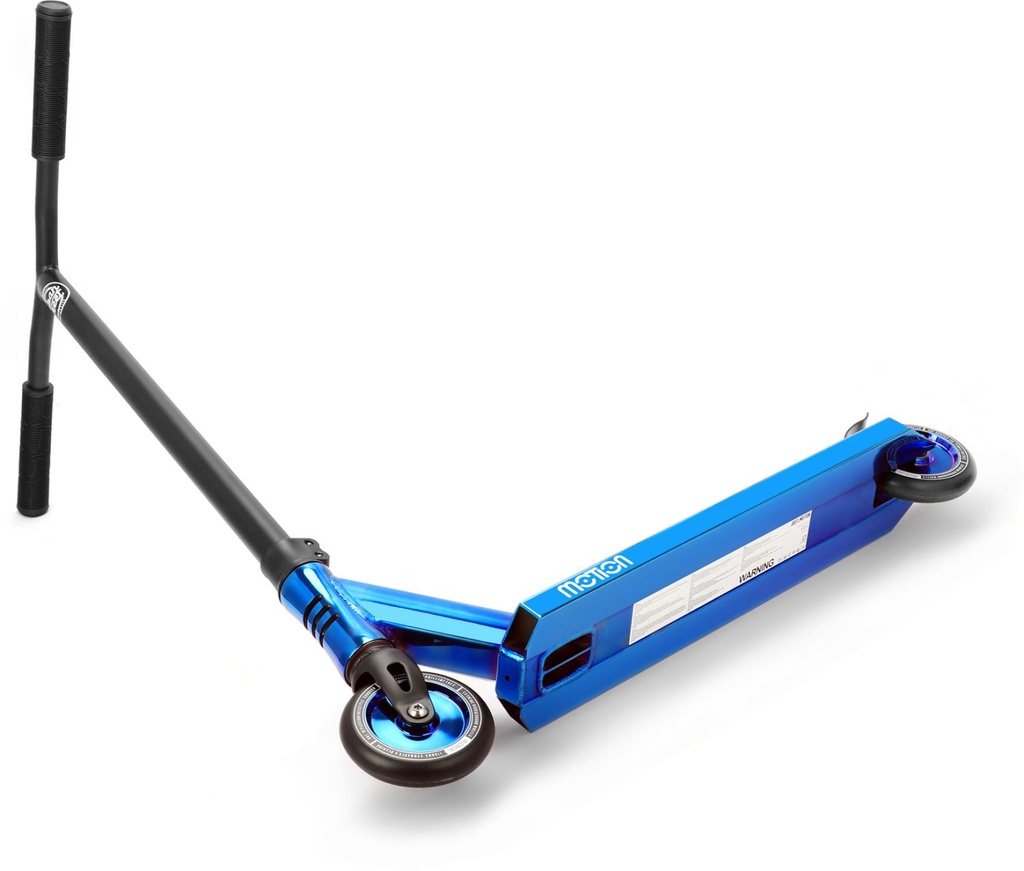 Trotinette Freestyle Motion Scooter Urban Pro Black Neo Blue 2022 